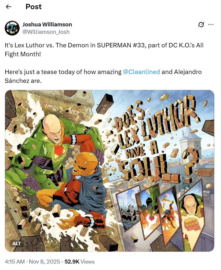 DC,DC漫画,美漫,动漫,漫画,超级英雄,莱克斯卢瑟,伊特莱根,绘画,ACG