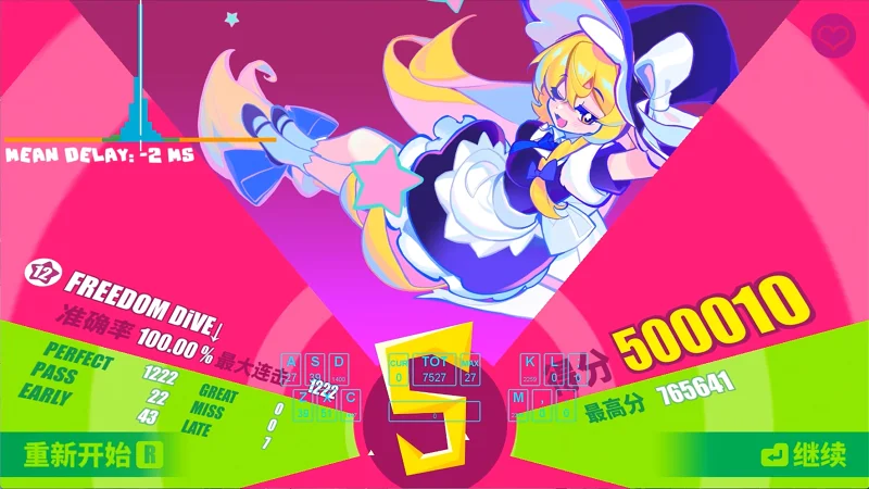 [Muse Dash] FREEDOM DiVE↓ (里Lv.12) AP