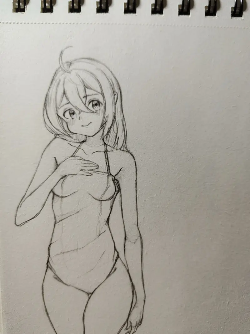 好久没画画偷偷摸一个_(:3 ⌒ﾞ)_