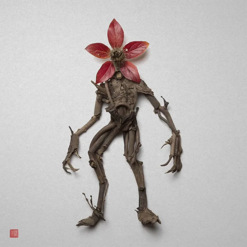 马里奥,龙猫,怪奇物语,千与千寻,花朵,艺术