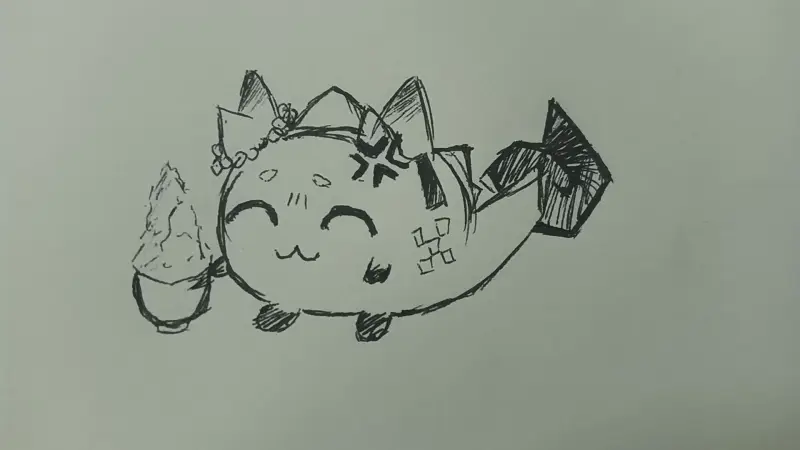 大半夜的