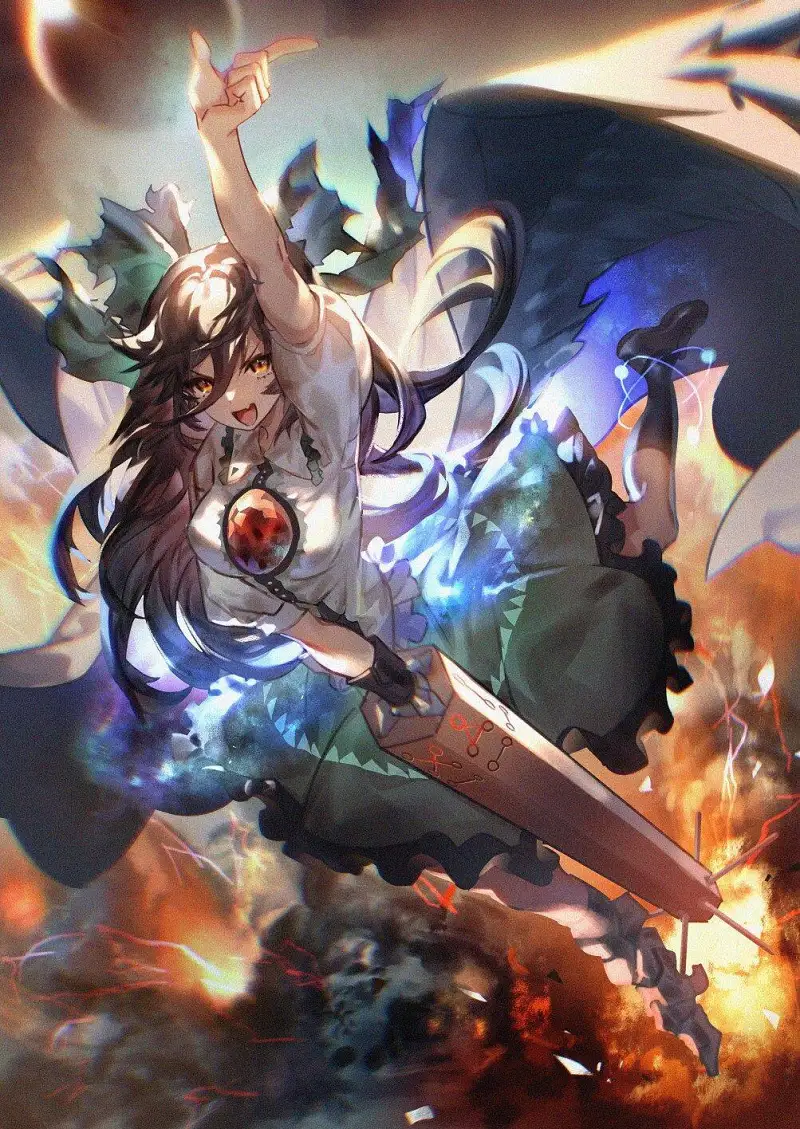 M站美图,东方PROJECT,灵乌路空