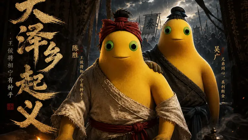 《大龙乡起义》王侯将相，宁有奶乎！