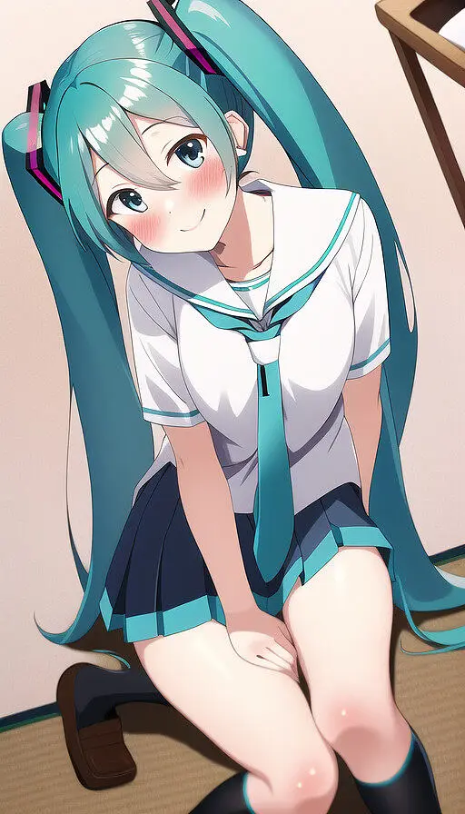 M站美图,初音未来,VOCALOID,NOVELAI
