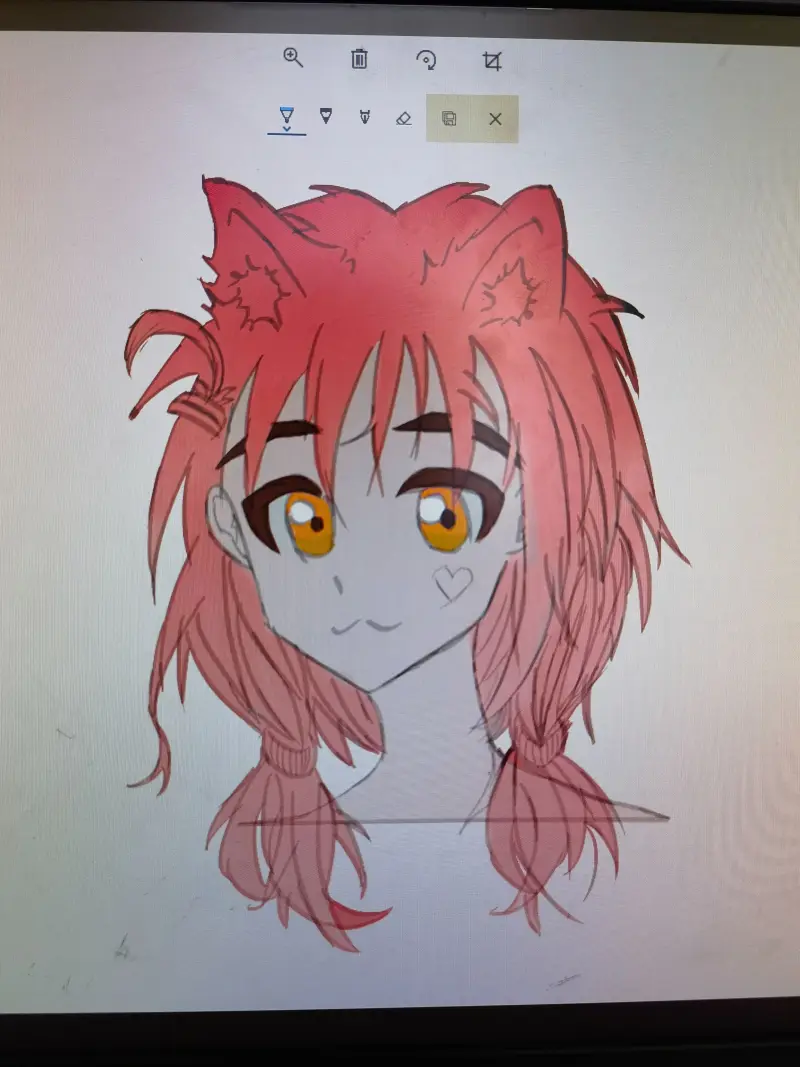 绘画练习,原创插画,画渣