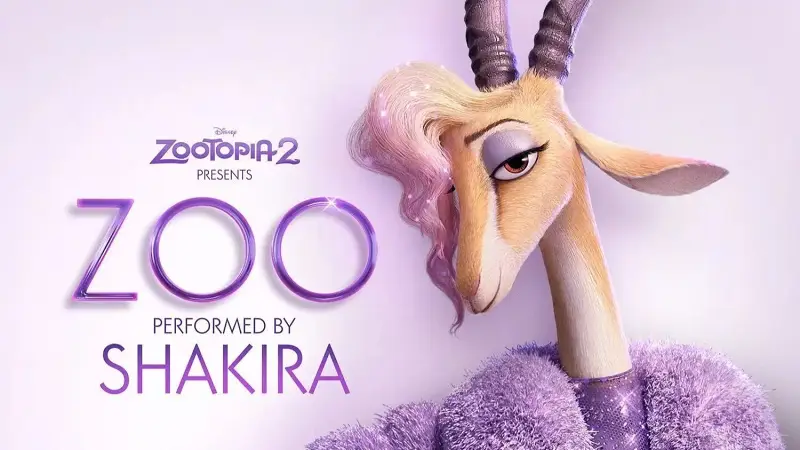 【Shakira】疯狂动物城2主题曲《Zoo》来啦！感觉下一秒就在“Waka Waka”