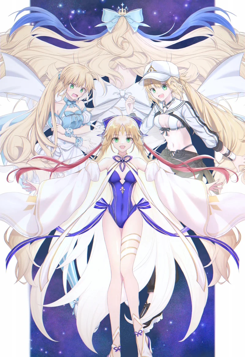 [美图搬运] FGO   阿尔托莉雅·Caster（泳装）
