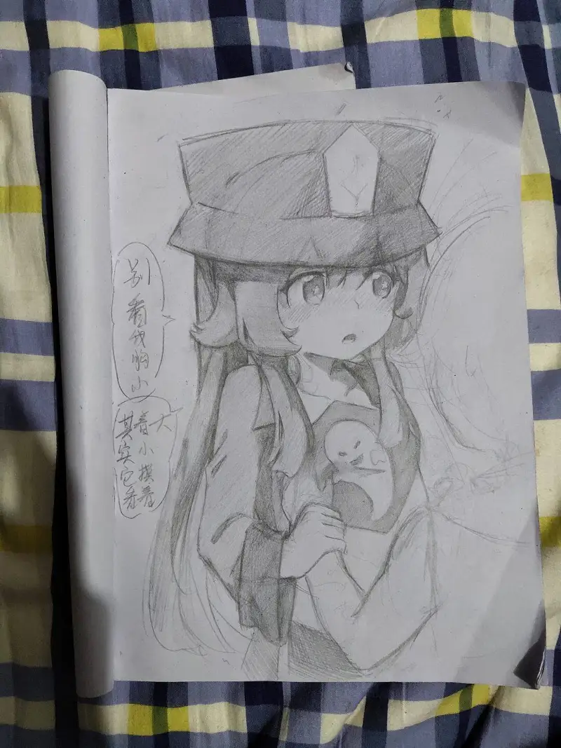 绘画创作,原神,胡桃