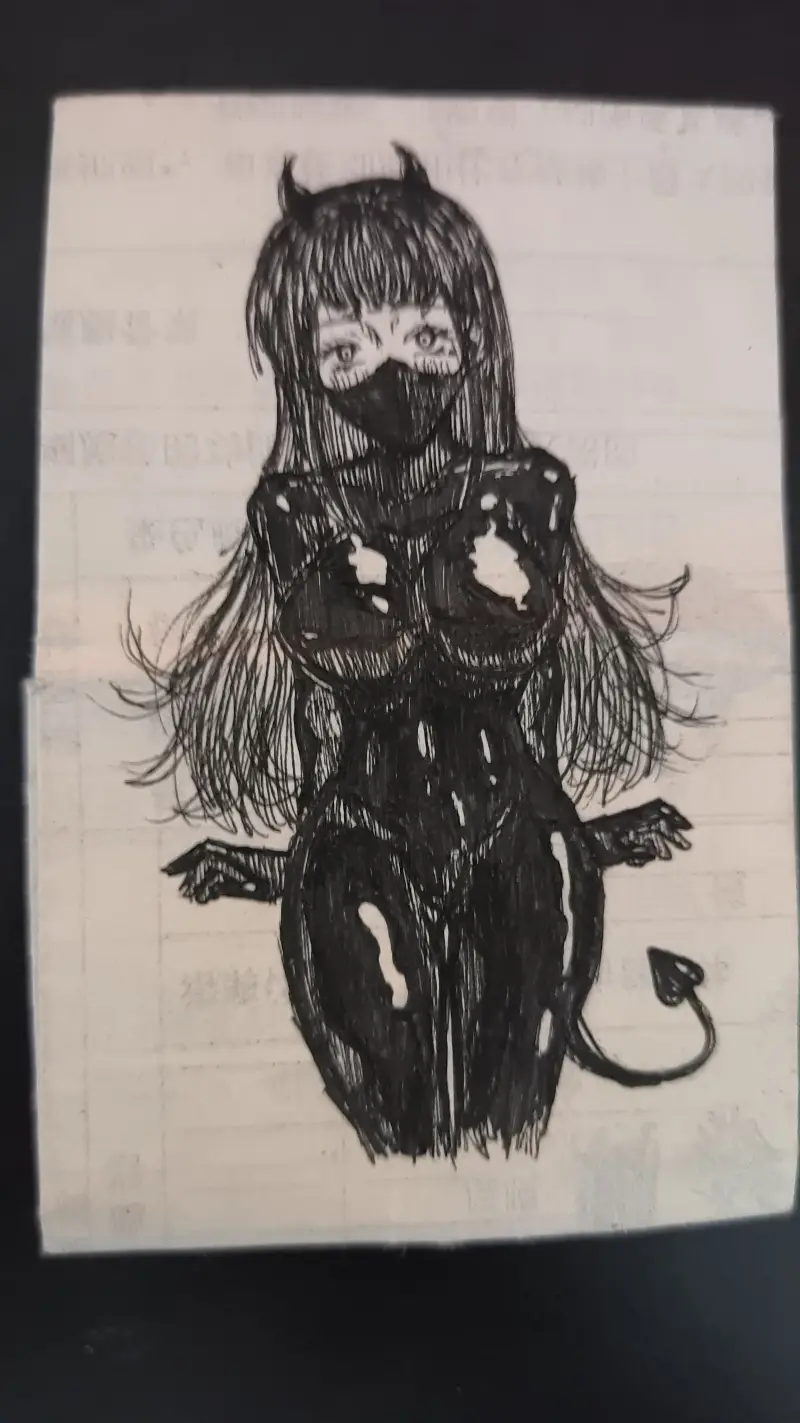 搬家收拾东西翻出来的初中画的（哈哈哈哈哈