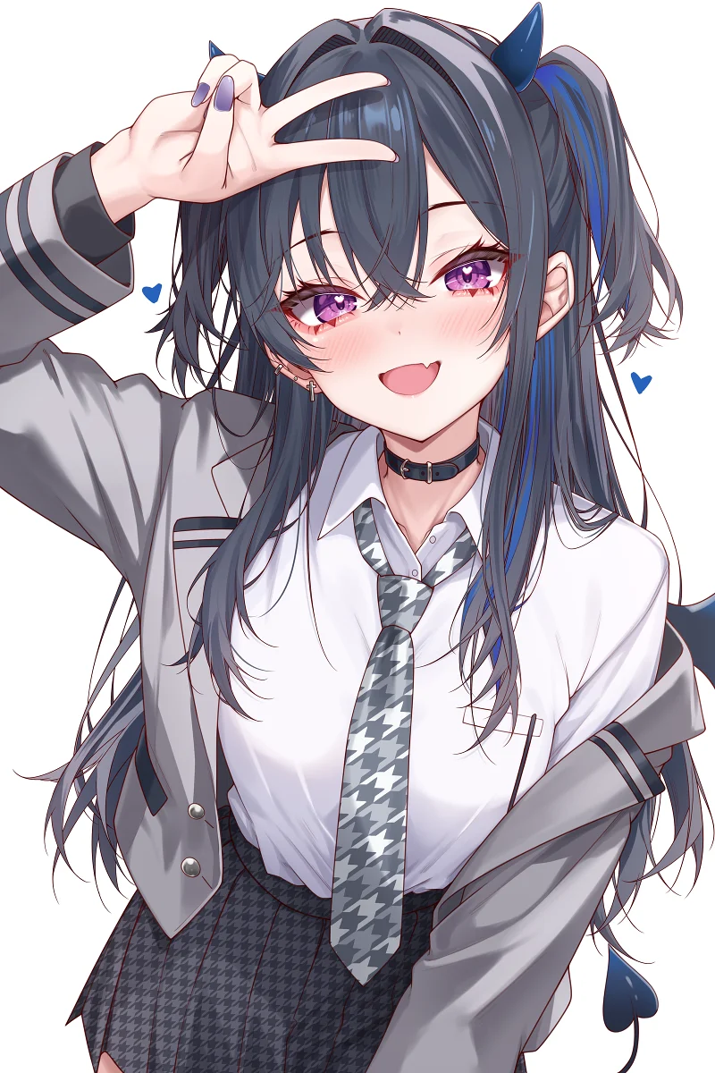 pixiv,二次元,绘画,壁纸,美少女,恶魔