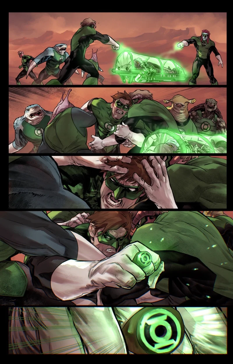 DC,DC漫画,美漫,漫画,动漫,绿灯侠,超级英雄,绘画,ACG,插画