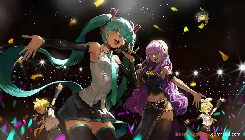 M站美图,初音未来,MIKU