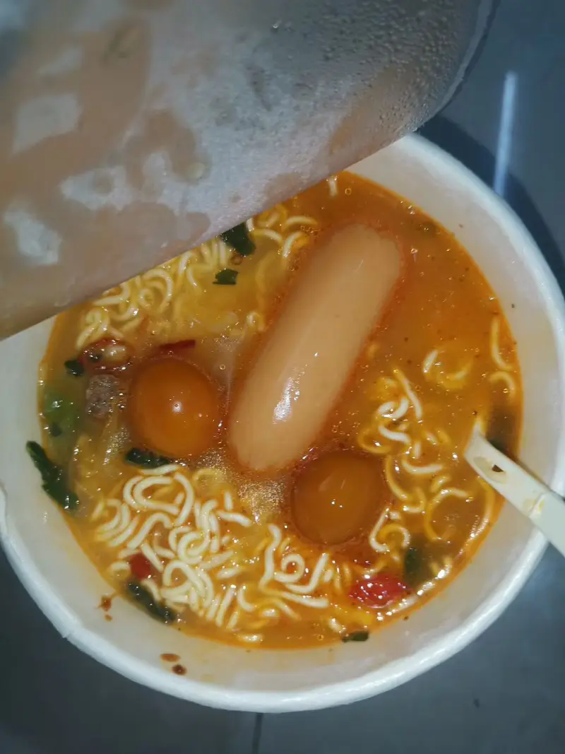 美食,泡面