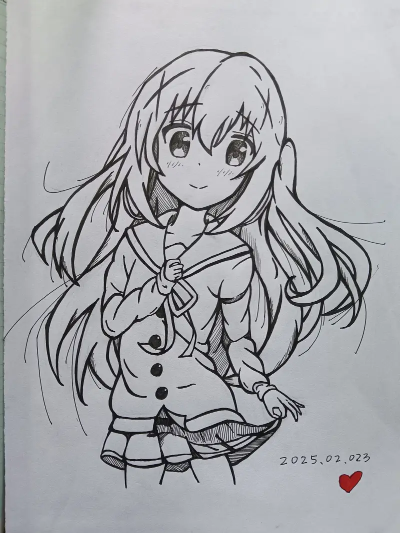 绘画,可爱