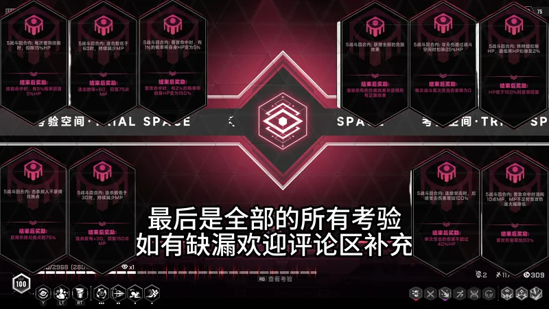 【苍翼：混沌效应】图鉴系列：考验篇（内附全考验）