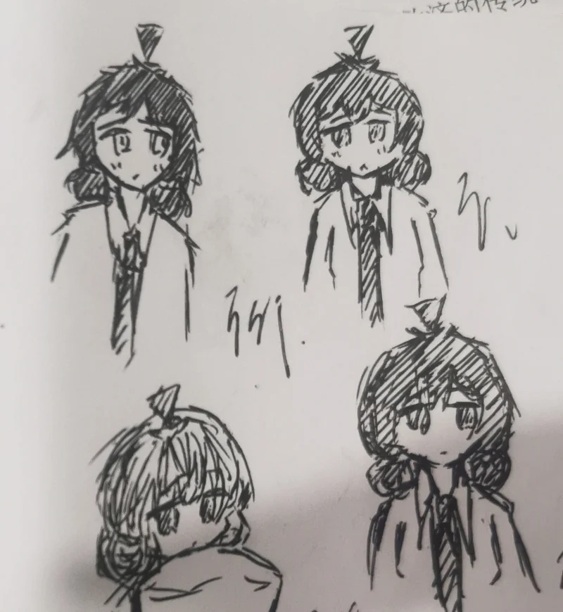 日常,摸鱼,一次性发完,OC,绘画