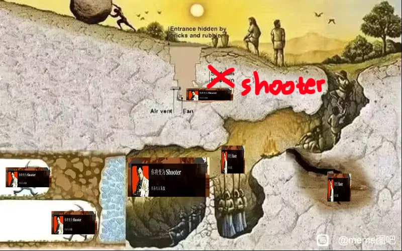 [L4D2]四个持枪特感在地下