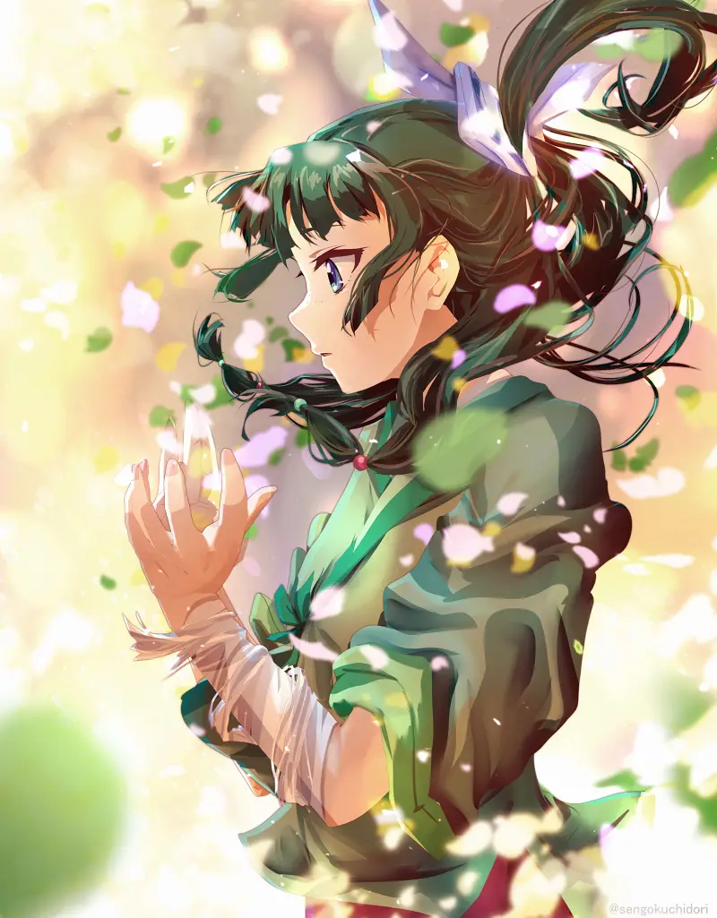动漫美图,动漫壁纸,药屋少女的呢喃,药师少女的独语,猫猫,美图,壁纸,绘画,插画,PIXIV,画师推荐