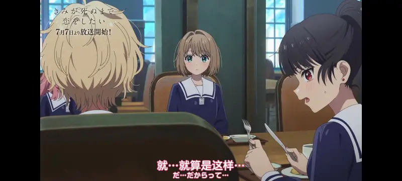 与你相恋到生命尽头,与你相恋到世界尽头,动画,动漫,番剧,百合,二次元,ACG