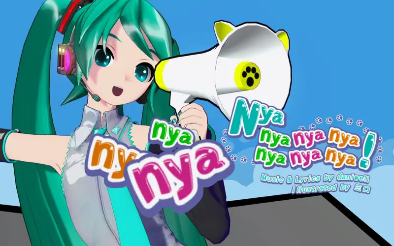 “Nyan Cat-彩虹猫” 初音未来Future Tone 原版PV