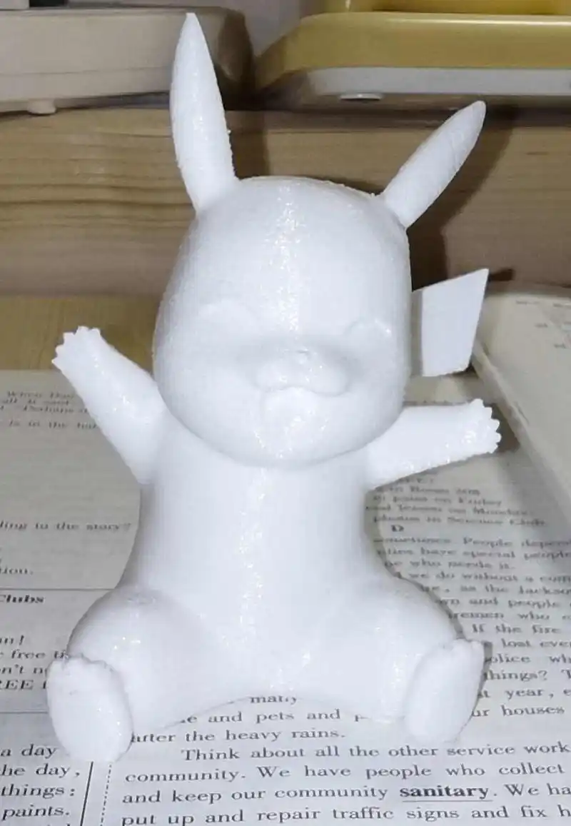 3D打印的皮卡丘