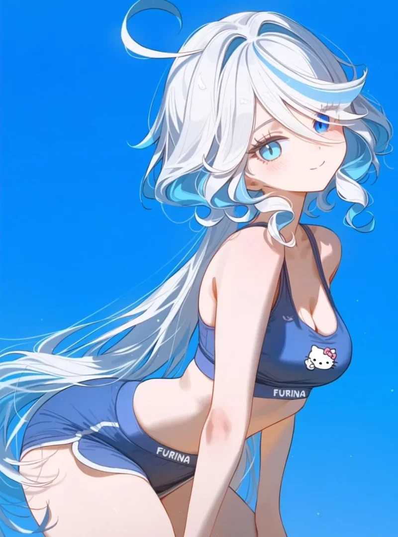 原神,芙宁娜,二次元,美图,壁纸,插画,美少女