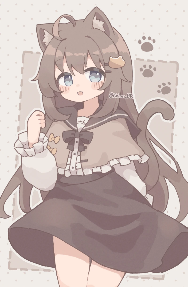 pixiv,二次元,猫咪,壁纸,绘画