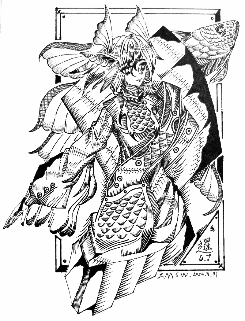 绘画,手绘,插画