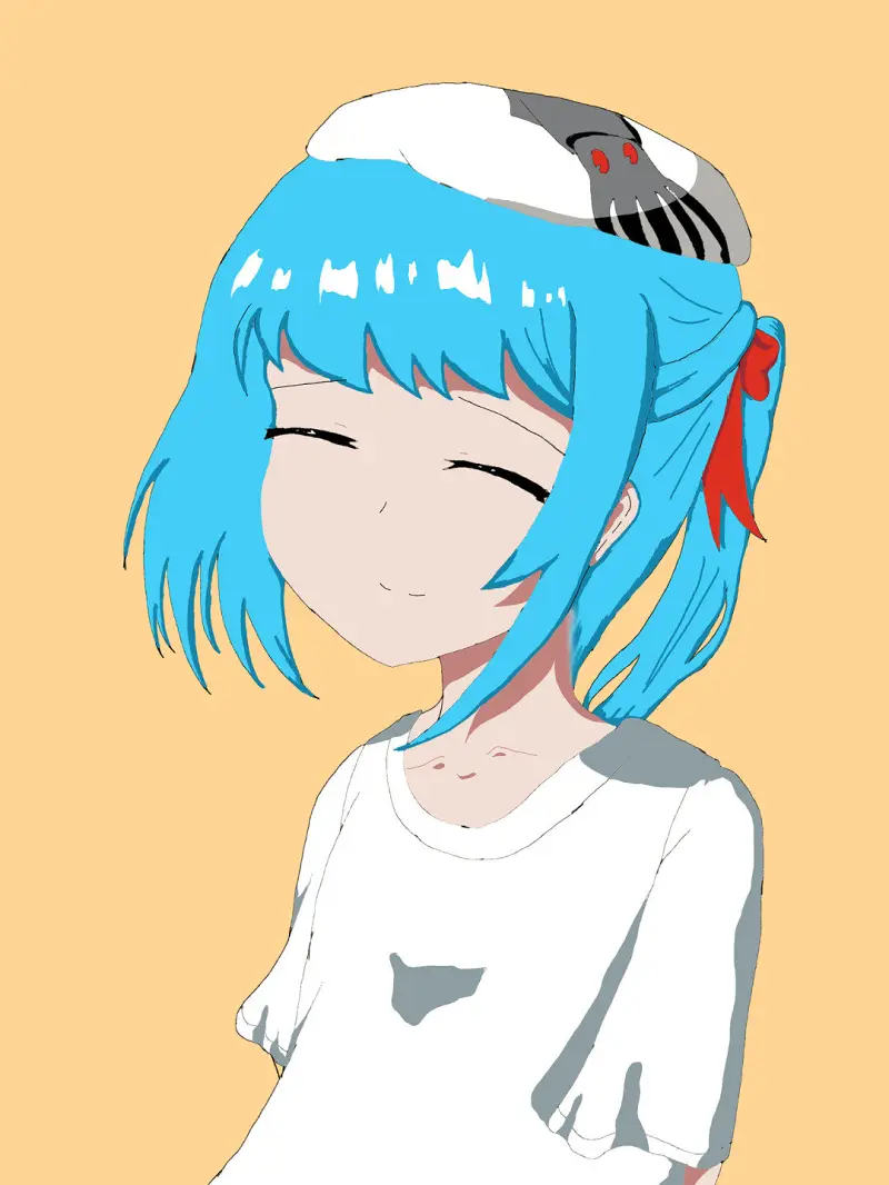第二次…在手机上尝试画画