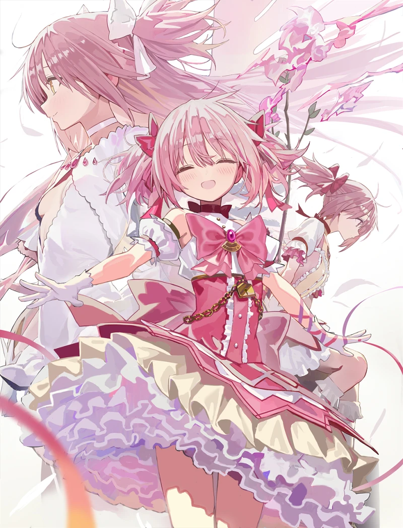 魔法少女小圆,魔法少女,鹿目圆,美图,壁纸,绘画,插画,二次元,动漫壁纸,动漫美图