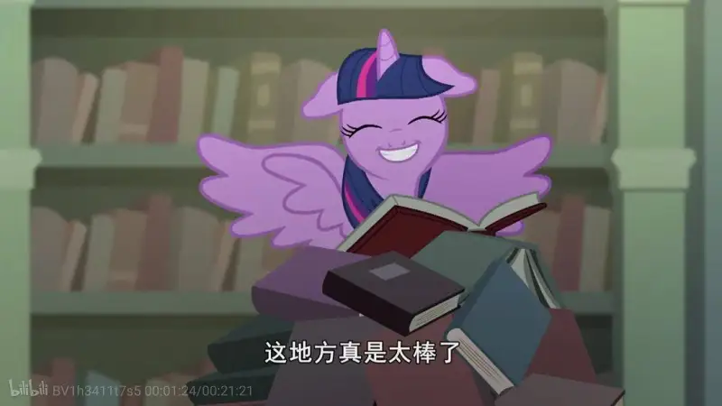 刚重温了小马，果然太棒了！