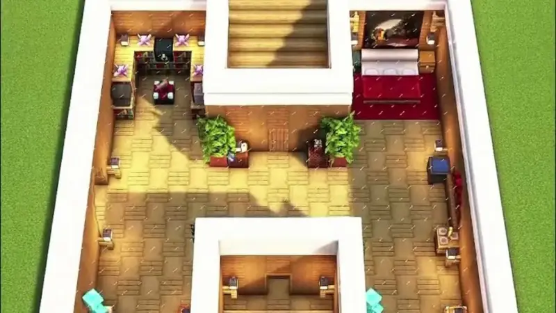 我的世界地下房屋