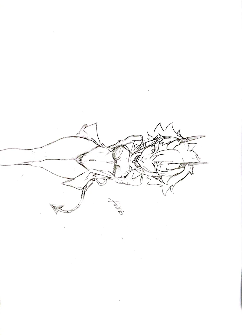 绝区零,苍角,绘画