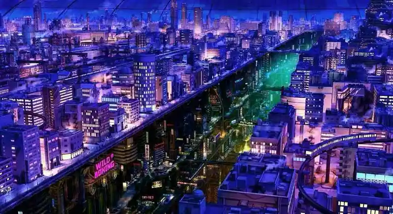 M站美图,壁纸,未来,赛博朋克