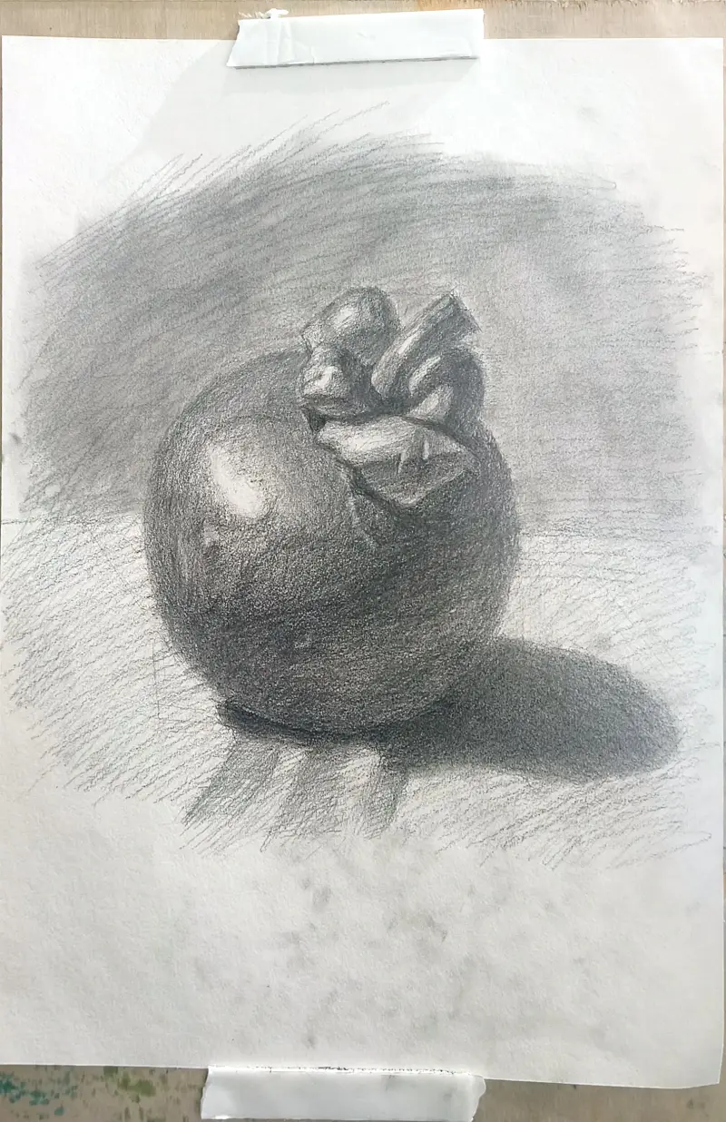 绘画,练习,素描