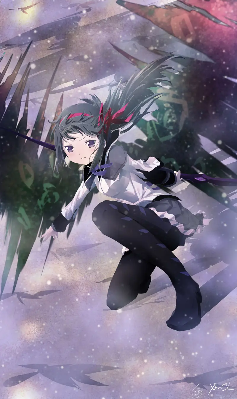 魔法少女小圆,魔圆,魔法少女,晓美焰,晓美炎,动漫壁纸,动漫美图,美图,壁纸,绘画,插画,涩图,PIXIV,画师推荐
