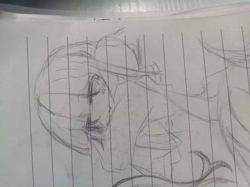 东方,摸鱼,绘画