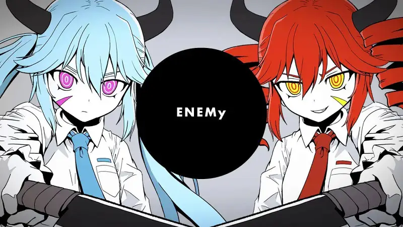 【中译版】ピノキオピー - えねみぃ（敌人）feat. 初音ミク・重音テト / ENEMy