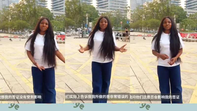 【tiktok】非洲女孩在华收留签证过期的老外后续,非洲女孩感叹没被遣返没影响自己的签证 【tiktok】非洲女孩在华收留签证过期的老外后续,非洲女孩感叹没被遣返没影响自己的签证