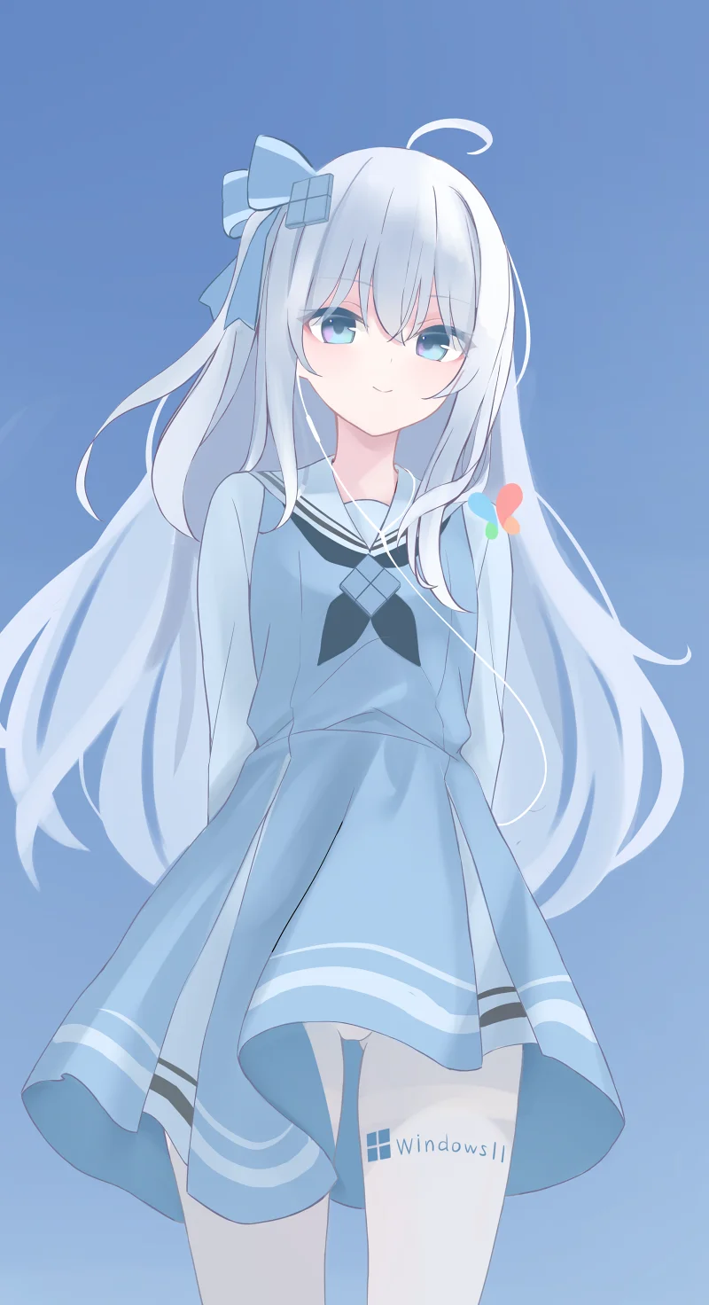 windows11,OS娘,win11娘,窗边一花