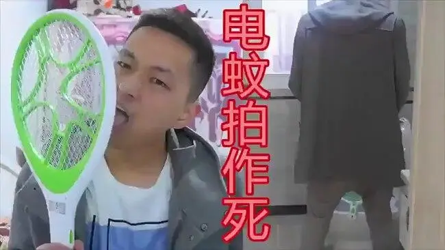 敬汉卿用电蚊拍