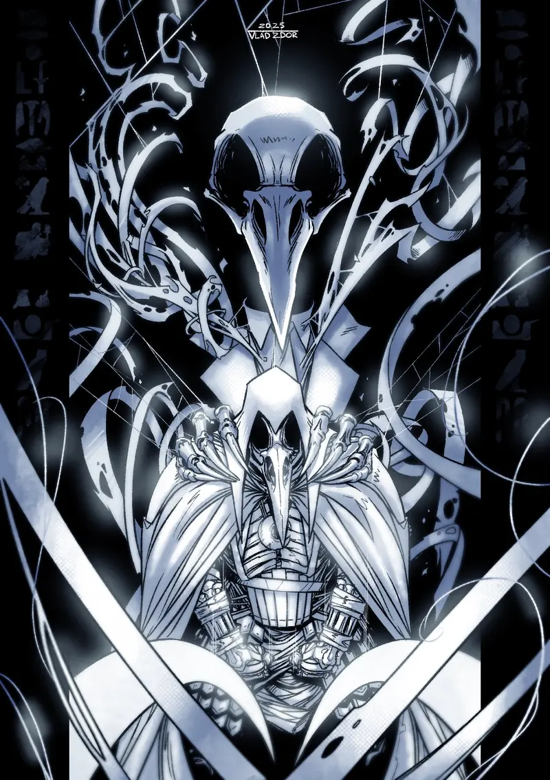漫威,漫威漫画,美漫,欧美漫画,超级英雄,月光骑士,孔苏,动漫壁纸,动漫美图,美图,壁纸,绘画,插画,推特,画师推荐
