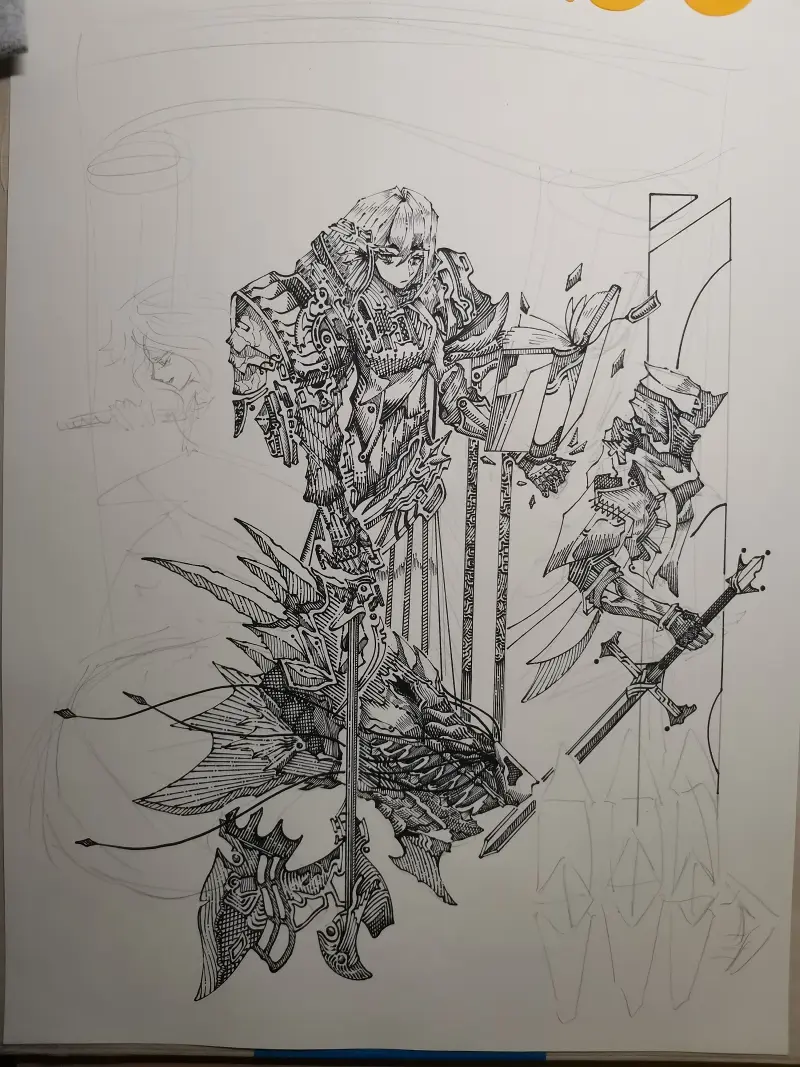 馆长的龙骑士时装