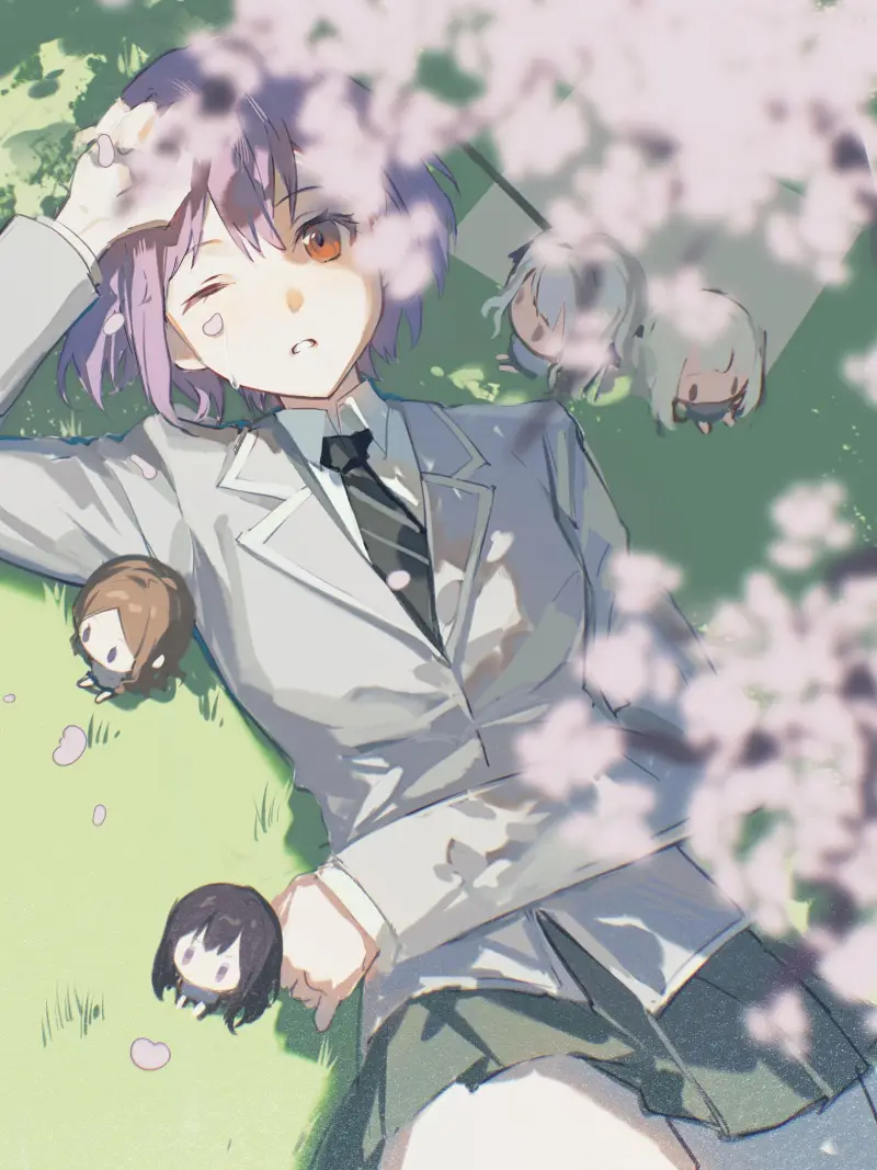 邦邦,BANGDREAM,BanGDream,MYGO,高松灯,动漫壁纸,动漫美图,美图,壁纸,绘画,插画,PIXIV