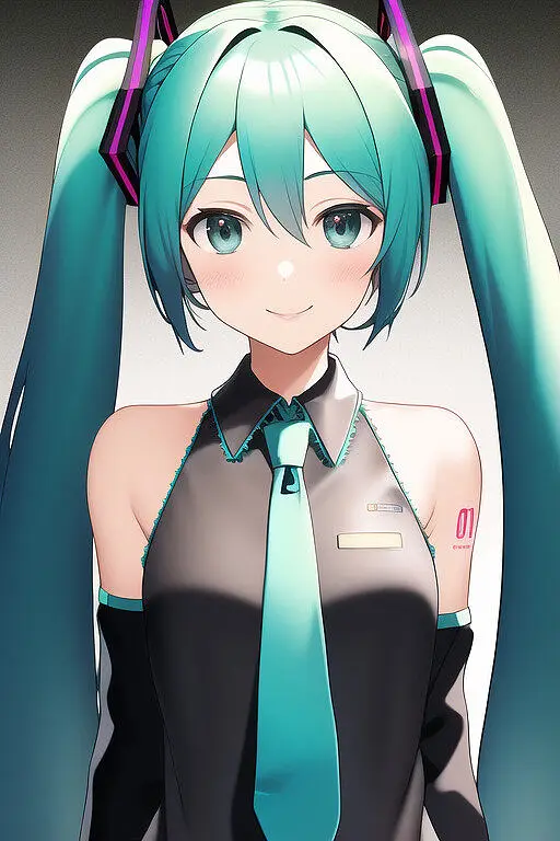 M站美图,初音未来,VOCALOID,NOVELAI