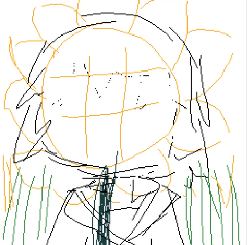 【绘画】向日葵女孩