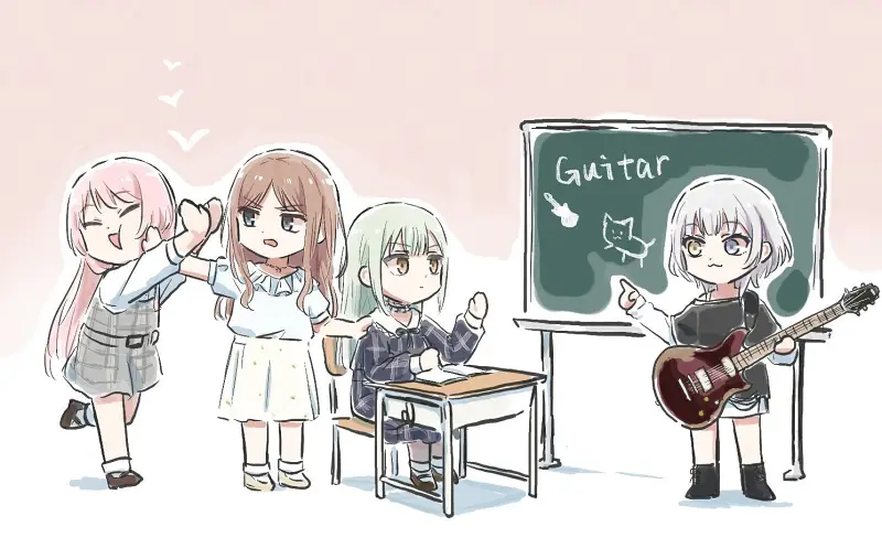邦邦,BANGDREAM,AveMujica,MyGO,颂乐人偶,迷途之子,千早爱音,长崎素世,要乐奈,若叶睦,莫提斯,搞笑,漫画,绘画,推特,画师推荐