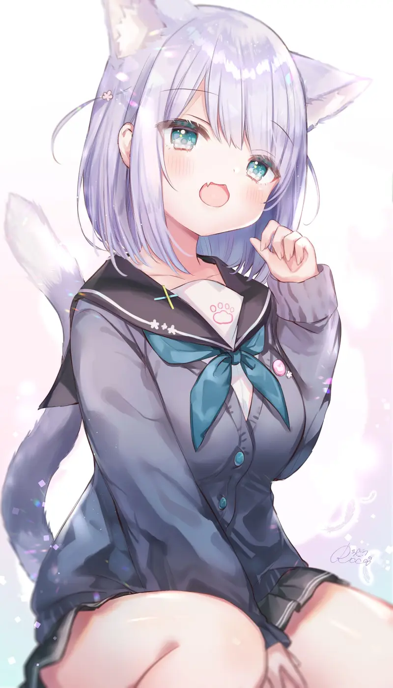 猫娘,涩图,二次元