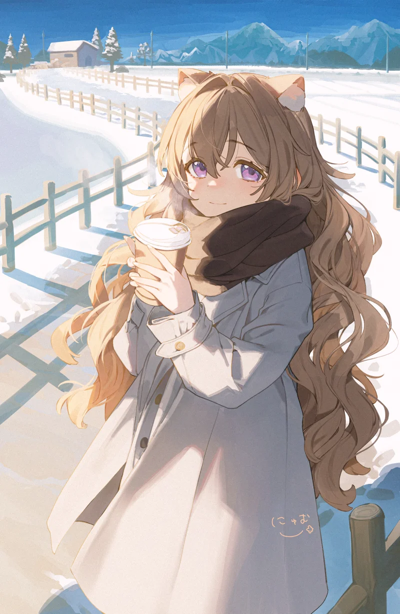 pixiv,二次元,绘画,壁纸,美少女,咪咪攘攘我们的周年庆