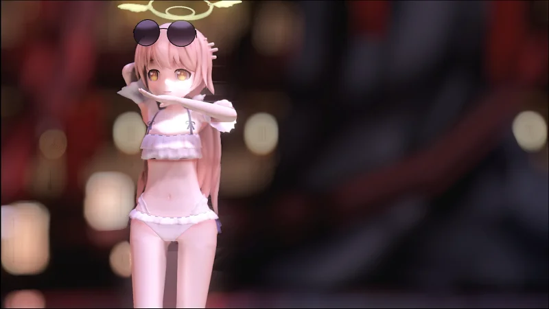 【MMD】可爱的日富美~